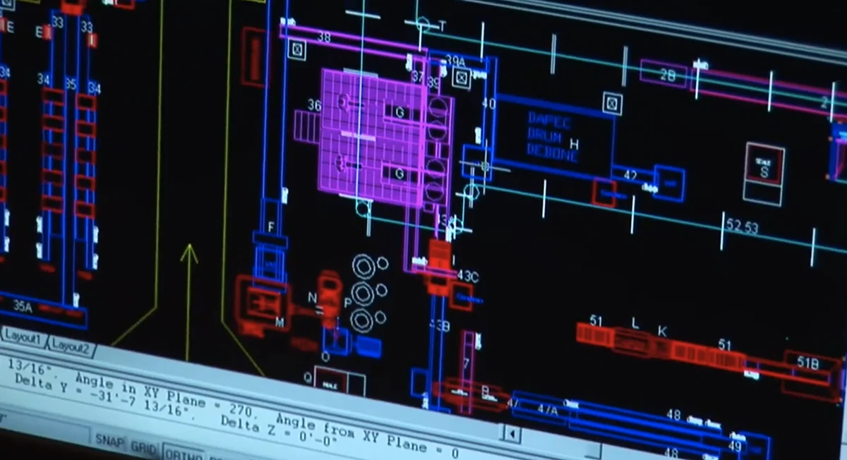 D&F CAD drawing is part of the custom services offered