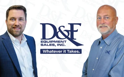 D&F Equipment Sales Announces Senior Vice President Adam Walker and Vice President of Service & Installation Joey Knott